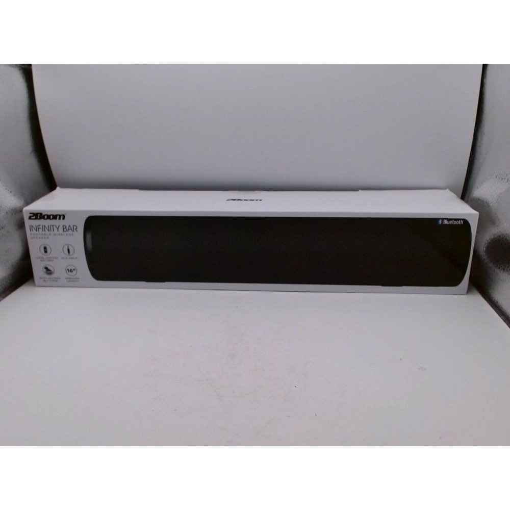 2Boom - Infinity Bar, 16" Portable Wireless Speaker, BRAND NEW IN BOX